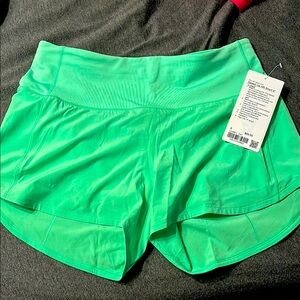 Lululemon speed up 4in short size 8 BNWT